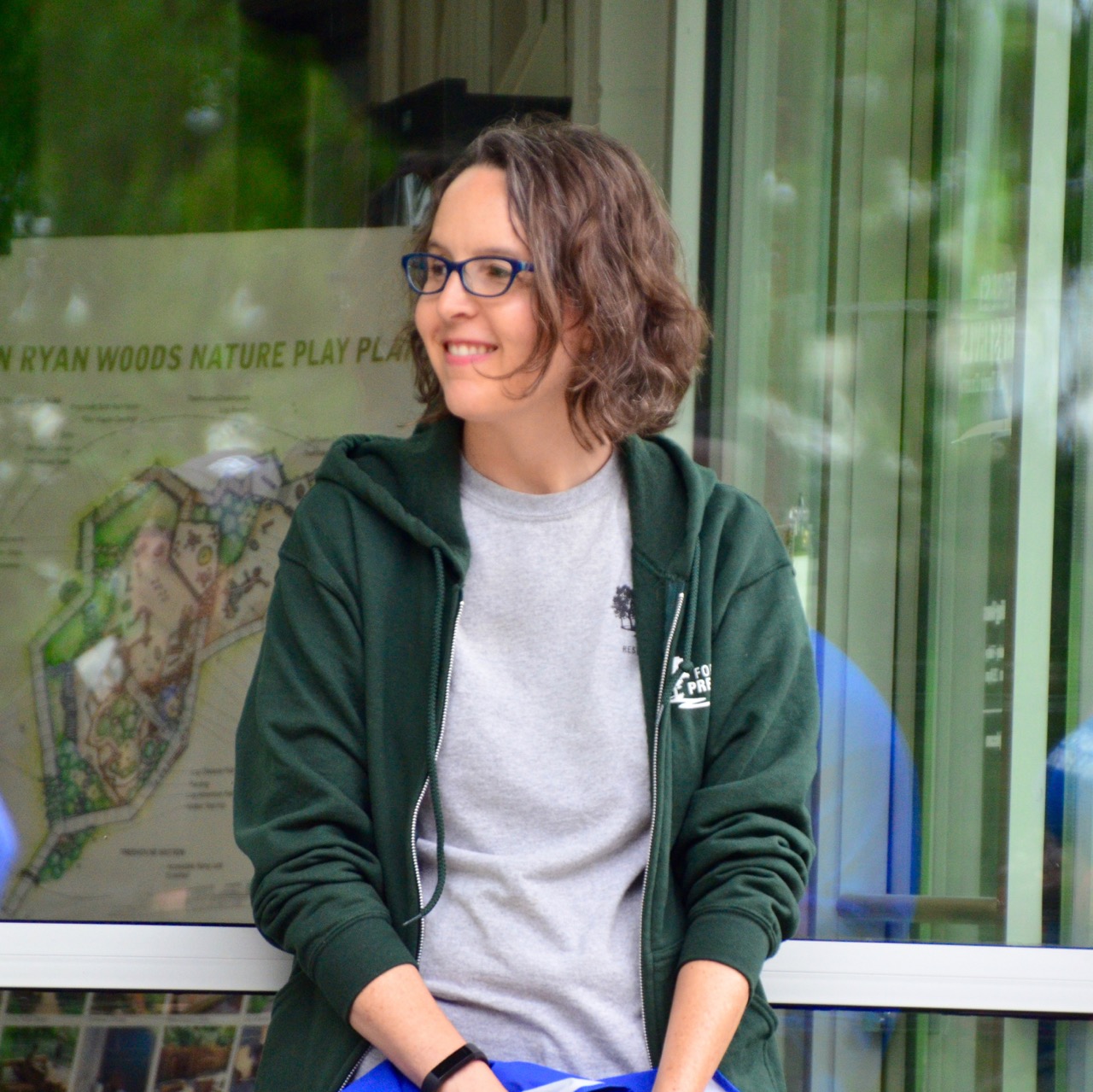 Alice Brandon oversees the  summer Corps program in the Forest Preserves.