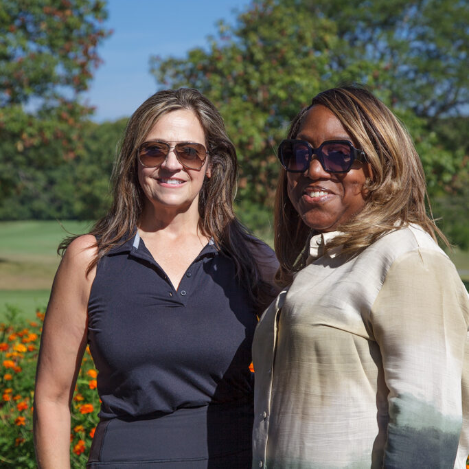 Julie Conenna and Foundation President Debra Walker Johnson